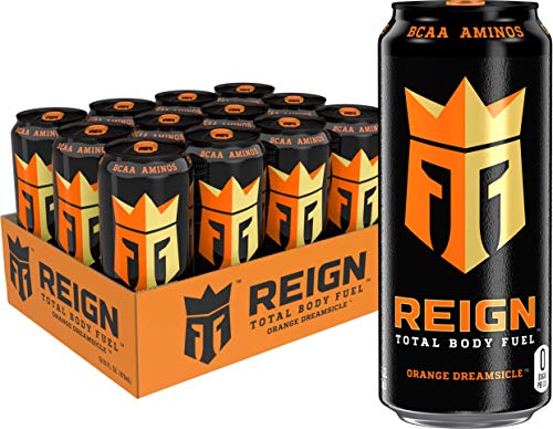 Reign Orange Dreamsicle Performance Drink, 16 Fl Oz, 12-Pack