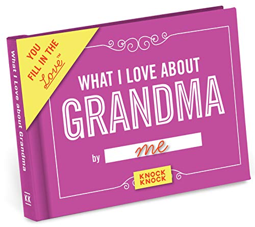 “Knock Knock ‘What I Love about Grandma’ Fill-in Journal”