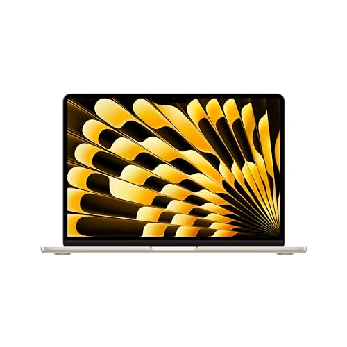 Apple 2024 MacBook Air 13″ M3, 512GB SSD, 16GB RAM, Starlight