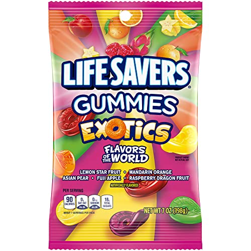 LIFE SAVERS Exotics Gummy Candy, 7 oz
