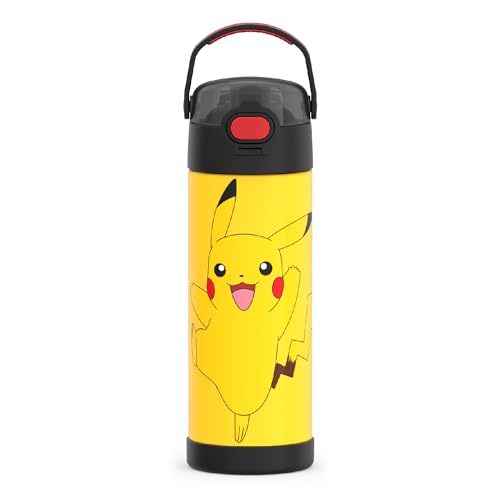 THERMOS FUNTAINER 16oz Vacuum Insulated Pokemon Bottle