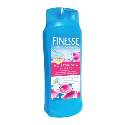 Finesse Moisturizing Shampoo, 13 oz, Pack of 6 for Dry Hair