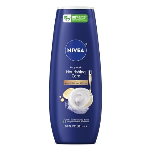 NIVEA Nourishing Body Wash with Provitamin B5 & Vitamin E, 20oz