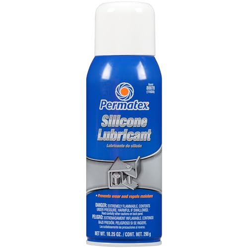 Permatex Silicone Spray Lubricant, 10.25 oz Aerosol