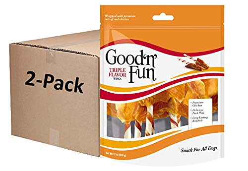 Good ‘N’ Fun Real Meat Dog Treats – 2 Pack