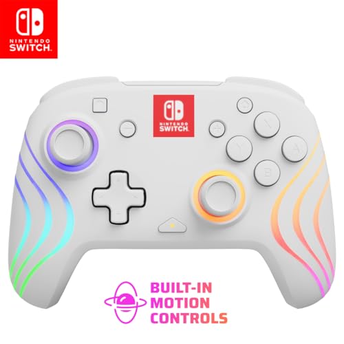 PDP Wireless Pro Controller for Nintendo Switch – White