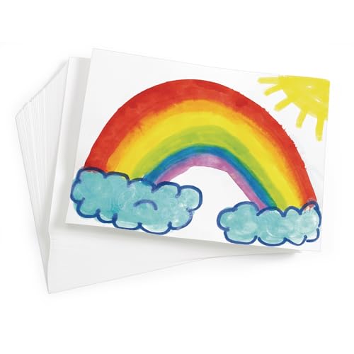 Colorations 9″x12″ Art Paper, 100 Sheets for Painting & Crafts