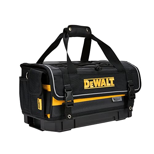 DEWALT 16″ TSTAK Tool Bag with Organizer and Hard Bottom