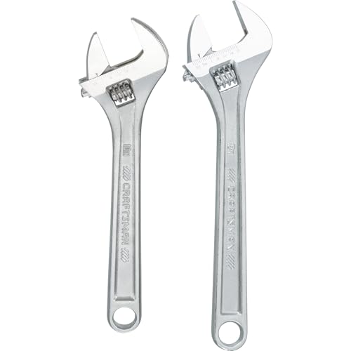 CRAFTSMAN 2-Piece Adjustable Wrench Set (CMMT12002)