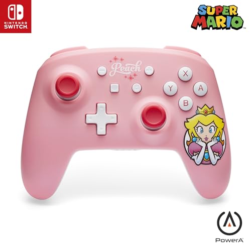 PowerA Wireless Controller for Nintendo Switch – Princess Peach Pink