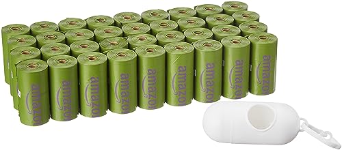 Amazon Basics Lavender Scented Dog Poop Bags, 540 Count