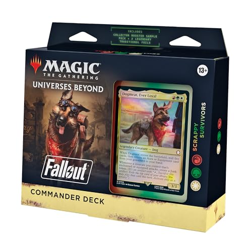 Magic: The Gathering Fallout Commander Deck – Scrappy Survivors (100 Cards)