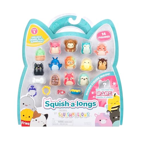 Squish-a-longs Series 1: 14 Mini-Squish with Accessories