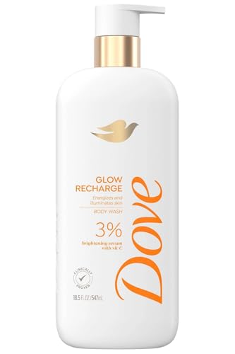 Dove Exfoliating Body Wash with Vitamin C, 18.5 oz
