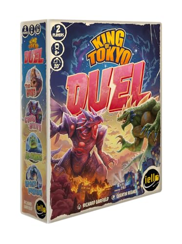 King of Tokyo: Duel – 2-Player Monster Dice Game, Ages 8+