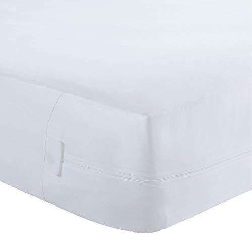 Bed Bug Blocker Mattress Cover, Full, White