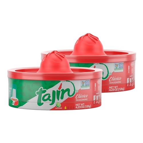 Tajin Chile Lime Seasoning Rimmer Pack (2 x 4.23 oz)