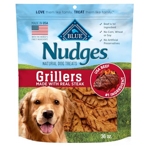 Blue Buffalo Natural Beef Dog Treats, Made in USA, 36 oz.
