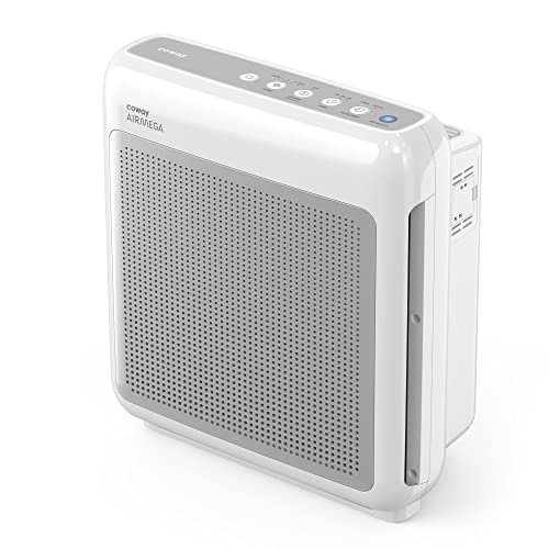 COWAY Air Purifier, HEPA Filter, 1,748ft², Auto Mode, 3yr Warranty