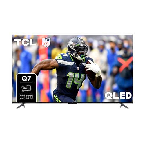 TCL 85″ QLED 4K Smart TV with Dolby Vision, 120Hz