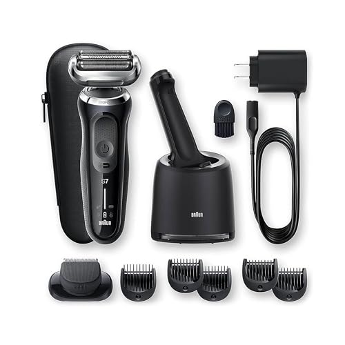 Braun Series 7 Electric Razor with SmartCare Center, Black