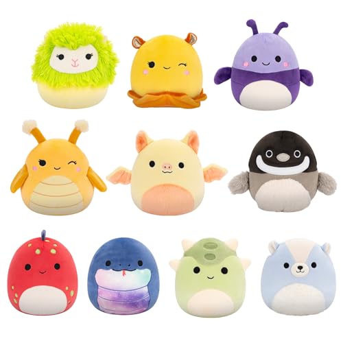 Squishmallows 5-Inch 10-Pack Plush Set – Official Jazwares
