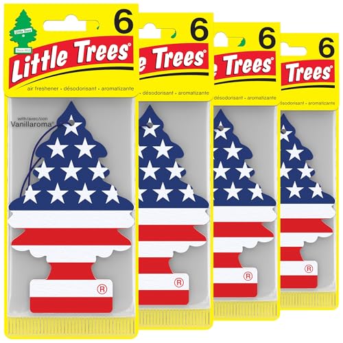 LITTLE TREES 24-Pack Hanging Car Air Fresheners