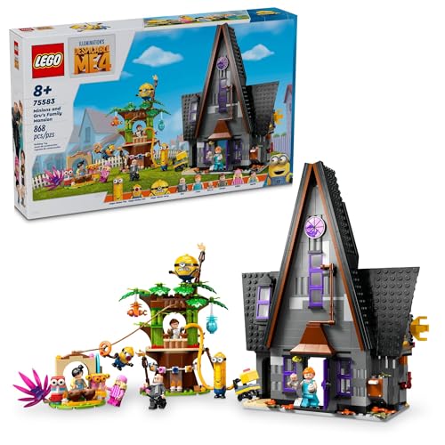 LEGO Despicable Me Minions & Gru’s Family Mansion Playset