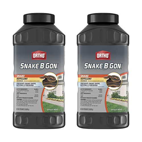 Ortho Snake B Gon1 – No-Stink Snake Repellent, 2 lbs., 2-Pack