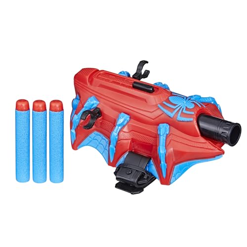 NERF Spider-Man Thwip-Tech Blaster with 3 Darts for Kids