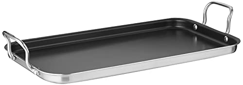 Cuisinart Nonstick Double Burner Griddle Skillet, 10×18-Inch