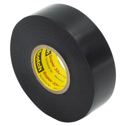 3M Scotch Super 33+ Electrical Tape, 3/4″ x 52ft, 1 Roll