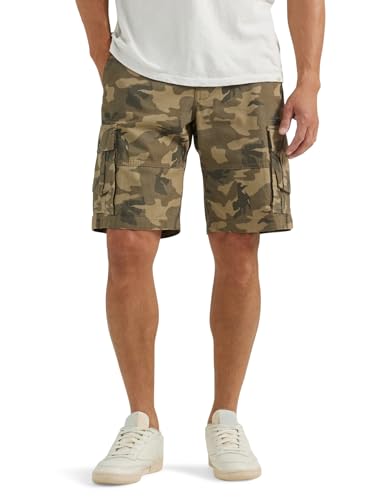 Lee Men’s Cargo Shorts, Native Camo, Size 33