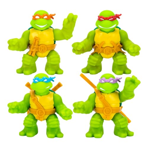 Heroes of Goo Jit Zu TMNT 4 Pack: Donatello, Michelangelo, Leonardo, Raphael
