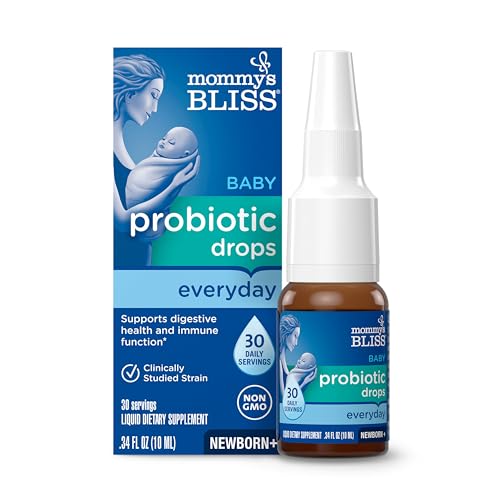 Mommy’s Bliss Baby Probiotic Drops, Gas & Colic Relief, 30 Servings