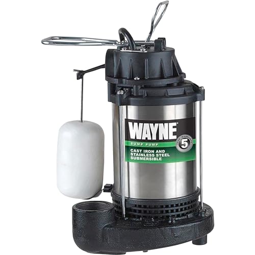 Wayne 3/4 HP Submersible Sump Pump with Float Switch