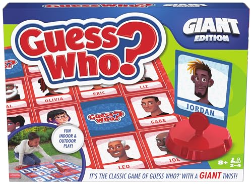 Spin Master Guess Who? Giant Edition, Family Game for Ages 6+