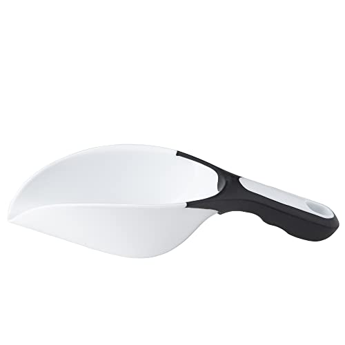 Chef Craft 1 Cup White Plastic Scoop