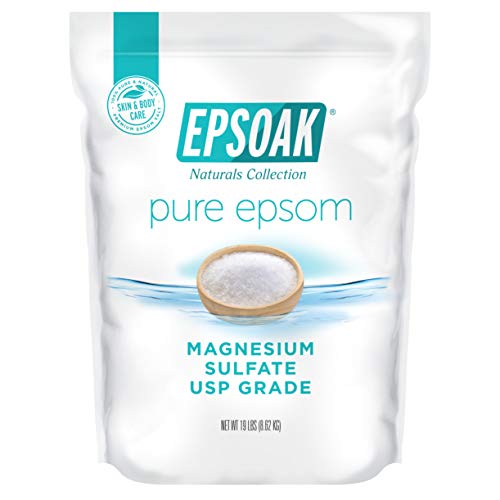 Epsoak Epsom Salt 19 lb. Bulk, Unscented, USA-Made