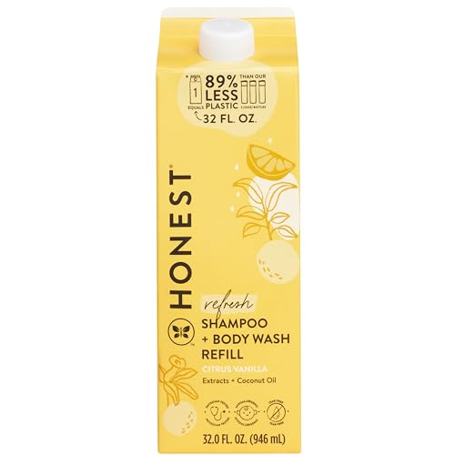 Honest Co. Baby Shampoo & Body Wash, Citrus Vanilla, 32 fl oz
