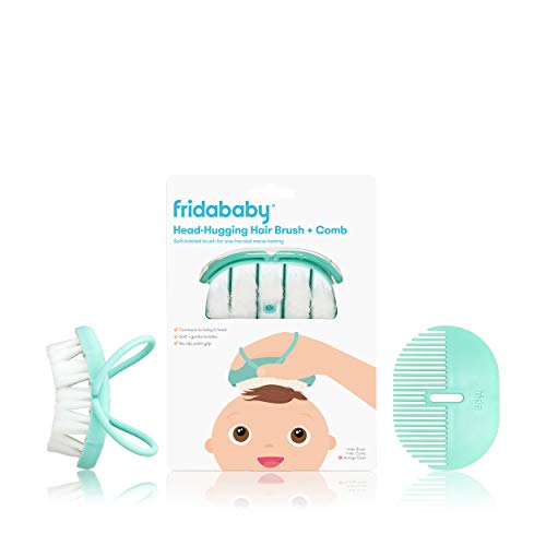 Frida Baby Infant Hairbrush & Comb Set for Newborns