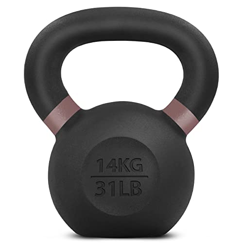 Yes4All 14 KG Cast Iron Kettlebell for Strength Training