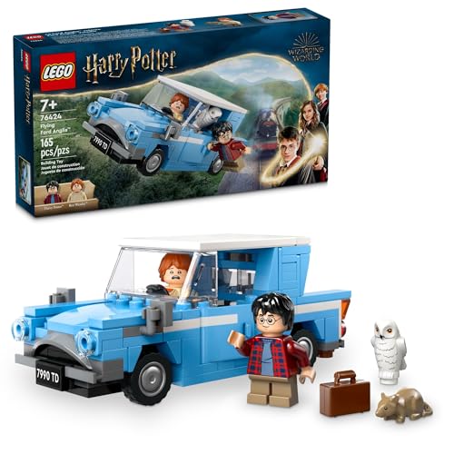 LEGO Harry Potter Flying Ford Anglia Car Toy, 76424