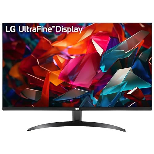 LG 32″ 4K UHD Monitor, HDR10, Speakers, Borderless Design