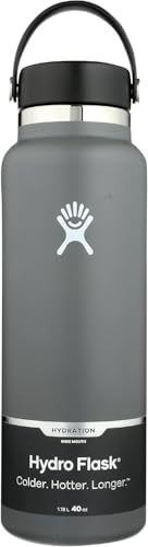 Hydro Flask 40 Oz Wide Mouth Bottle – Stone