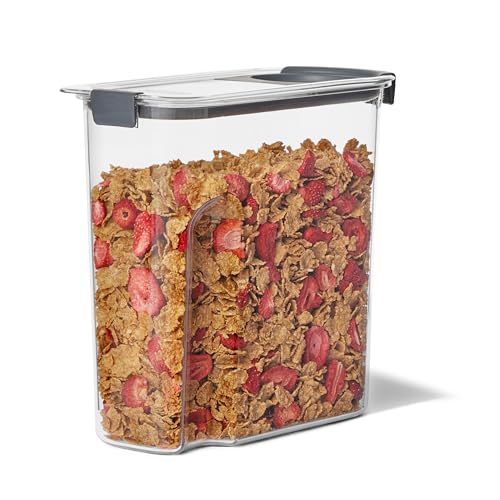 Rubbermaid Brilliance 32oz Airtight Cereal Container, BPA-Free, Shatterproof