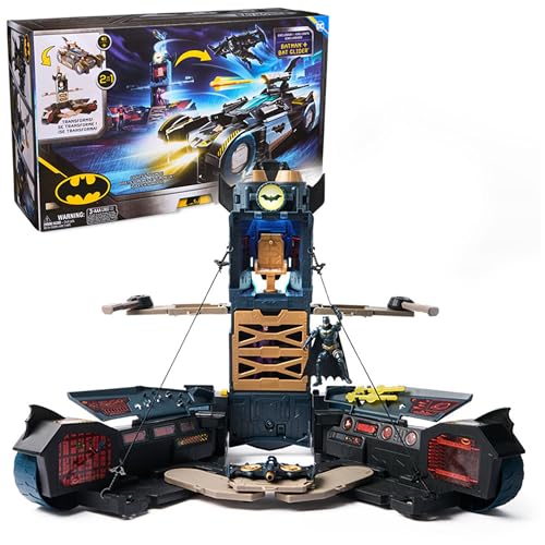 DC Comics Batman Ultimate Transforming Batmobile Playset with Figure