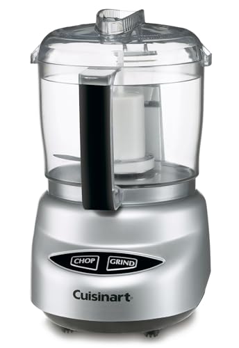 Cuisinart Mini-Prep 3 Cup Food Processor, Brushed Chrome