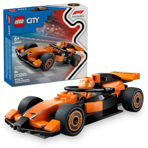LEGO City McLaren F1 Race Car Building Kit – Ages 6+