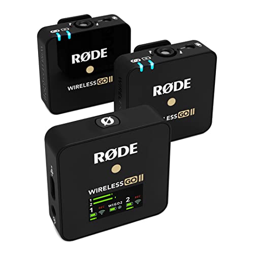 RØDE Wireless Go II Dual Mic System for Cameras & Phones